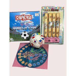 VTG Korea Games Monopoly Yut Soccer Ball Mini Toys Play RARE